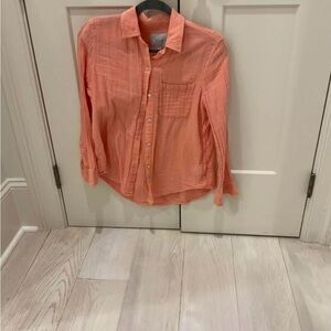 Rails Women's Peach Button-Up Blouse